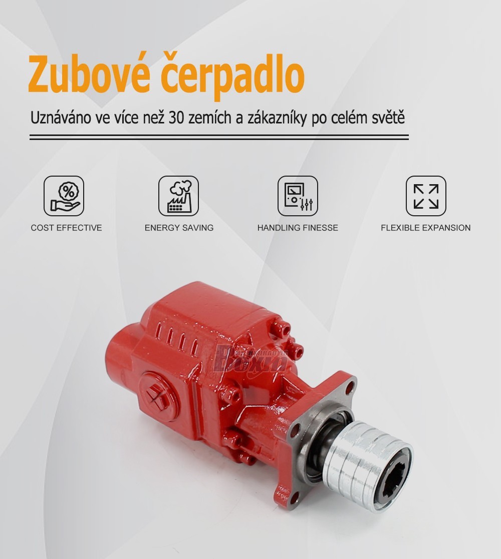 CBHW2080KH 80 cm³/ot. 25 MP (3625 psi) Hydraulické čerpadlo s ozubenými koly