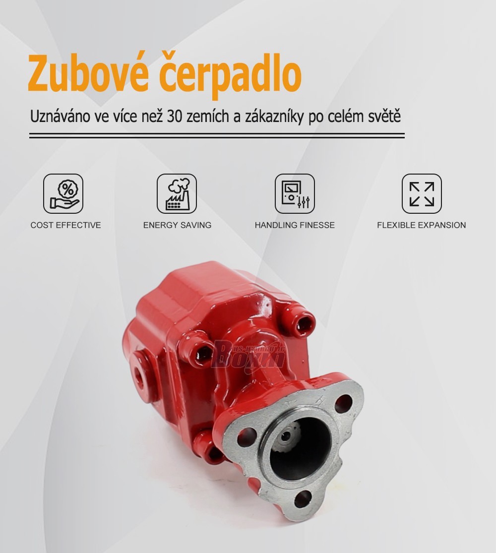 CBHX1025SK 25 cm³/ot. 20 MP (2900 psi) Hydraulické čerpadlo s ozubenými koly