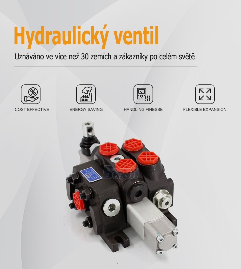 DCV60-JZTAW-J Ruční 1 cívka Sekční směrový ventil