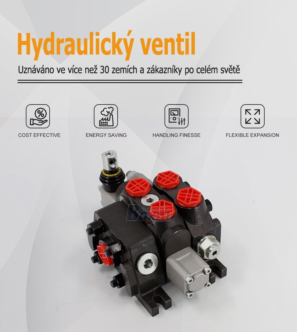 DCV60 Ruční 1 cívka Sekční směrový ventil