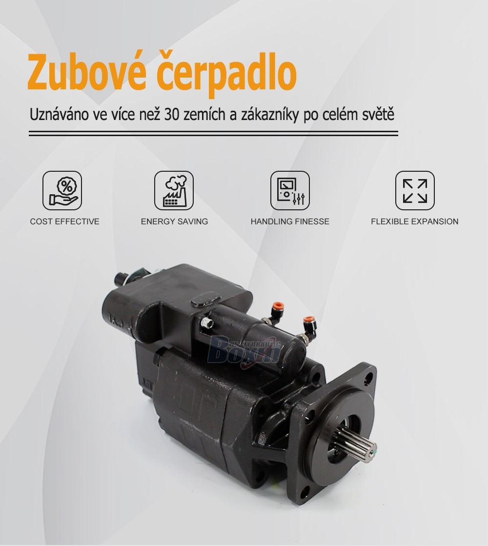 Custom OEM ODM Service for G102-AS 63 cc/rev Hydraulic Gear Pump with Private Labeling