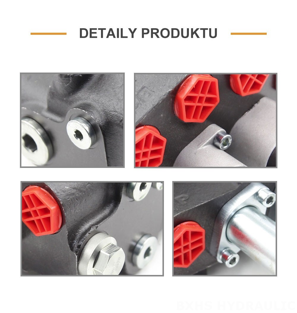 HSDM90B Kabel Šoupátko 2 Monoblokový směrový ventil