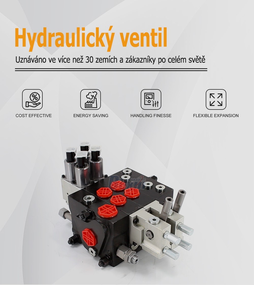 Custom OEM ODM Services for HSDPX100DY-2 Electro-hydraulic 2 Spool Sectional Directional Valve Manufacturing
