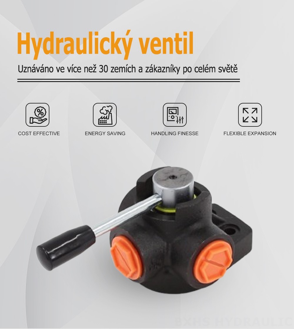 HSDV33 Ruční Šoupátko 1 Průtokový ventil