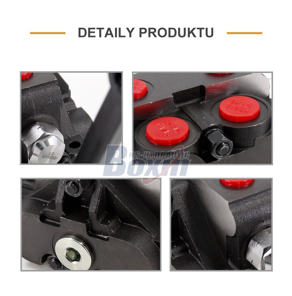 HSV20 Ruční 1 cívka Sekční směrový ventil