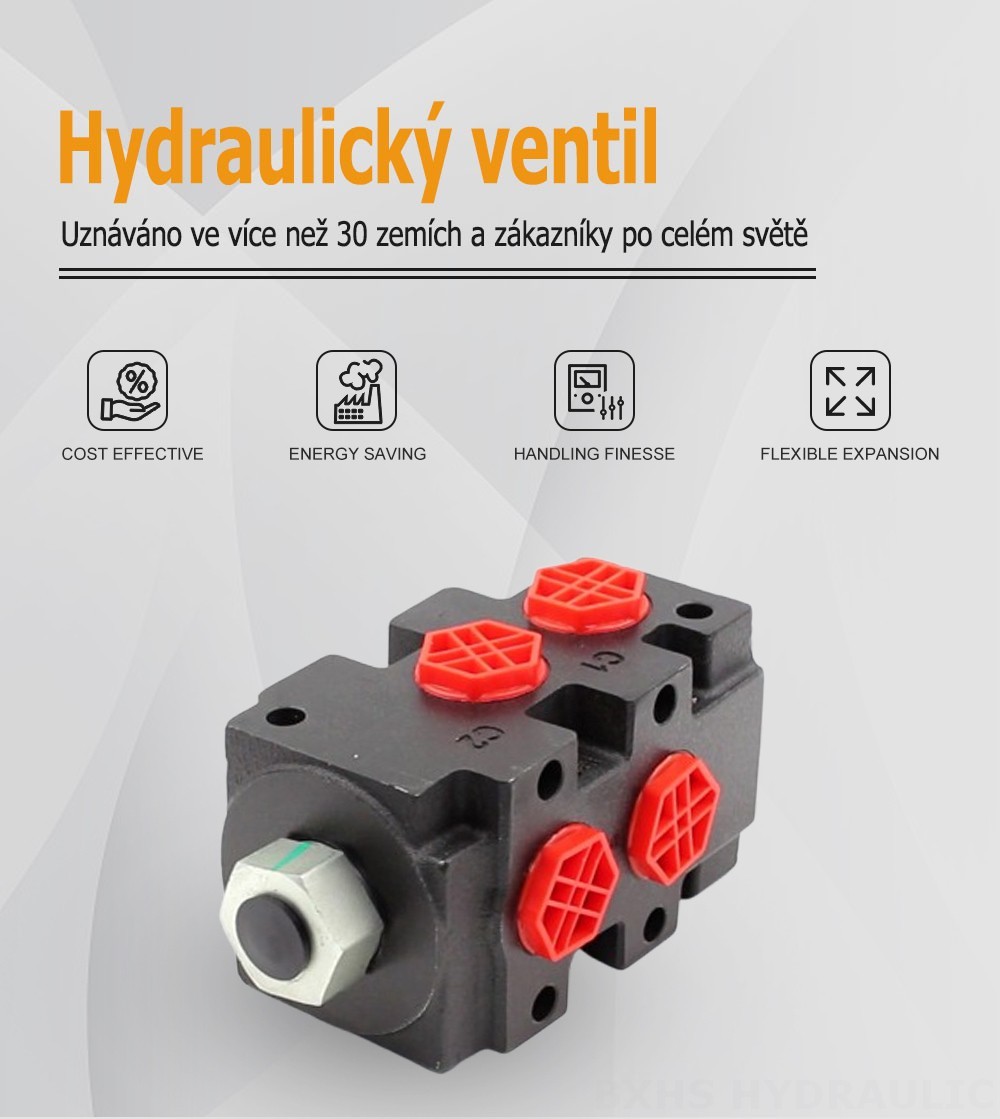 HSV9YK-1LF Hydraulický Šoupátko 1 Průtokový ventil