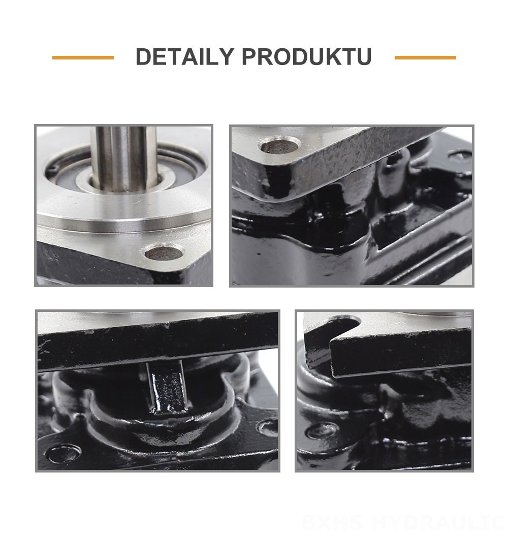 JHP2063 63 cc/otáčku Hydraulické čerpadlo s ozubenými koly