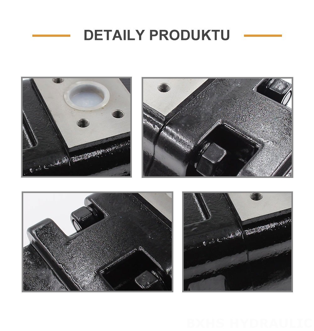 JHP2100-2080-1016 100 cc/otáčku Hydraulické čerpadlo s ozubenými koly