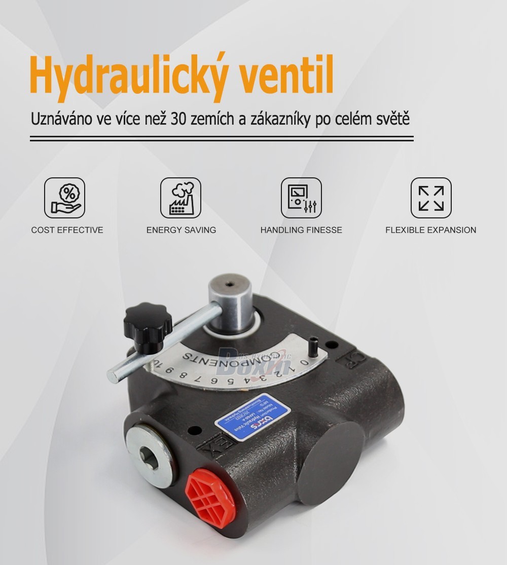 LKF60-WAQF Hydraulický 1 cívka Regulační průtokový ventil