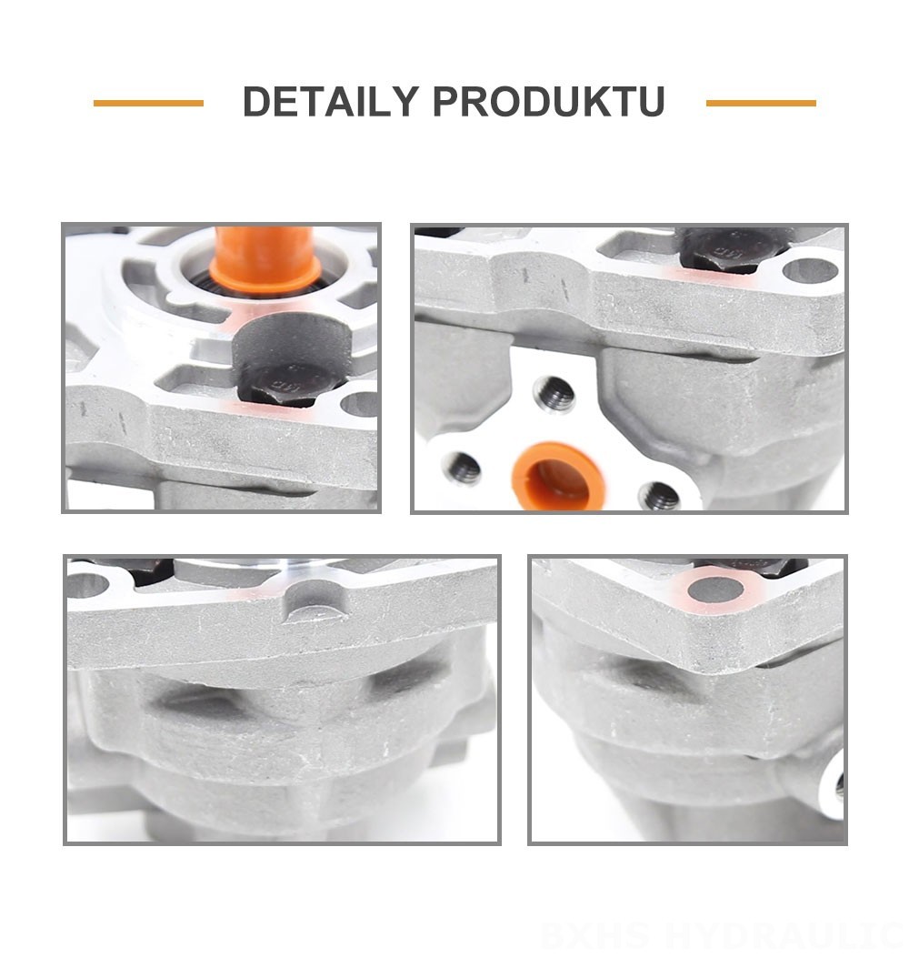 NSH10-M 10 cc/otáčku Hydraulické čerpadlo s ozubenými koly