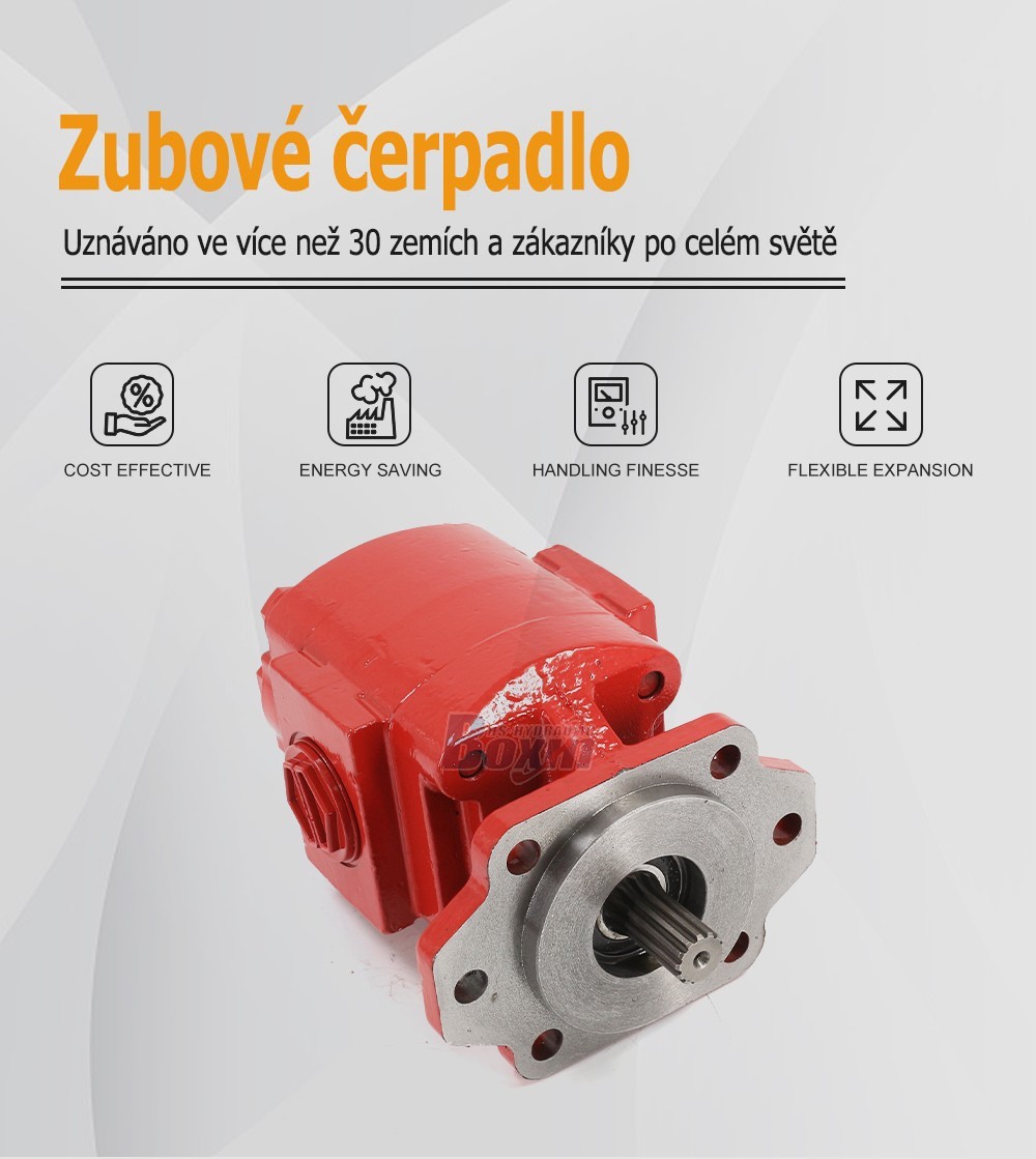 OEM ODM Custom Service for P21A646JEAL20-25-H 64.6 cc/rev Hydraulic Gear Pump Manufacturing