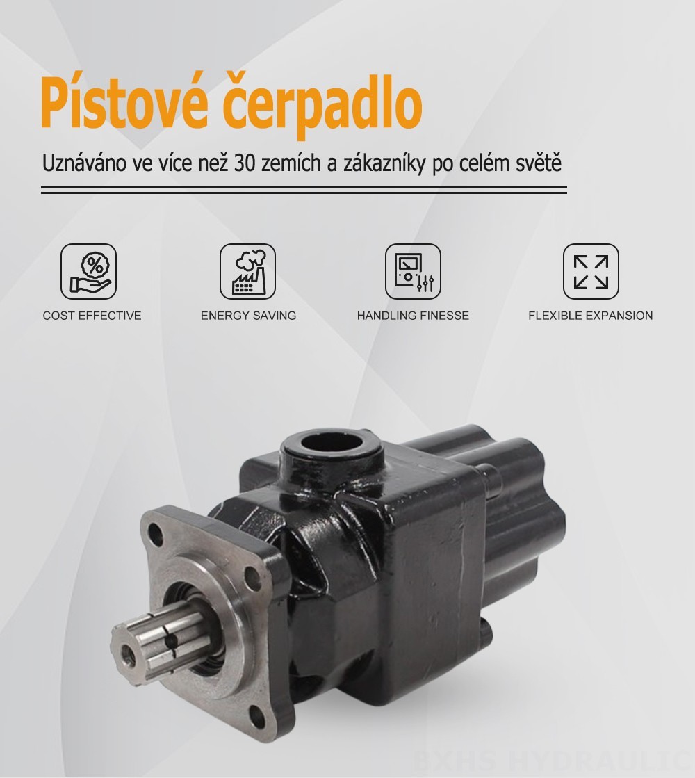 P6-40 40 cc/otáčku Hydraulické pístové čerpadlo