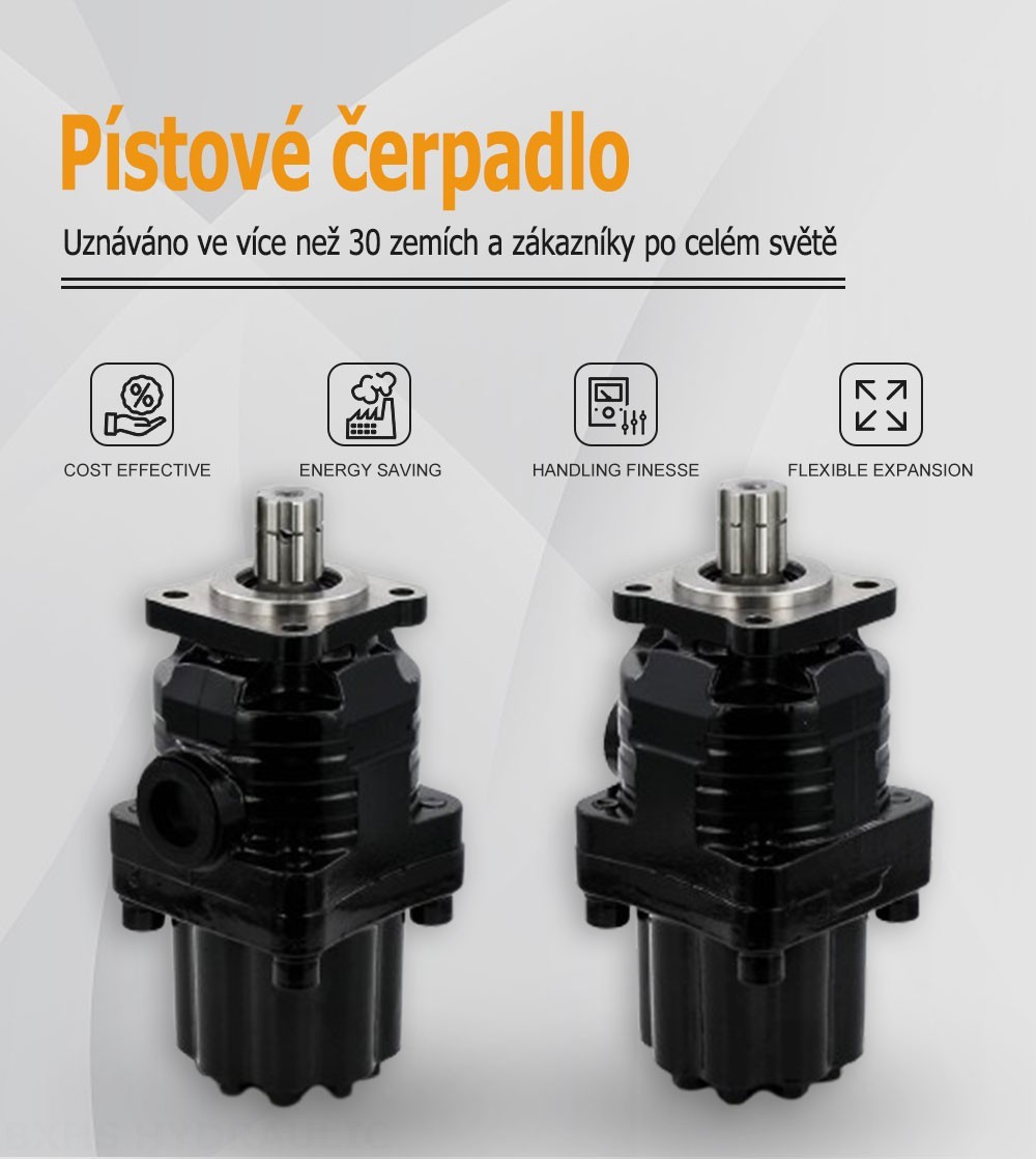 P9-80 80 cc/otáčku Hydraulické pístové čerpadlo