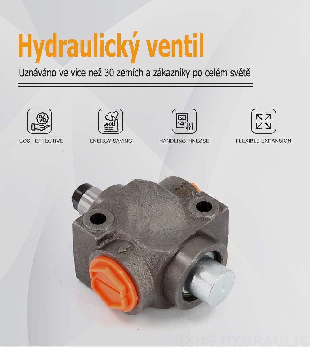 QHF20A Ruční Šoupátko 1 Monoblokový směrový ventil