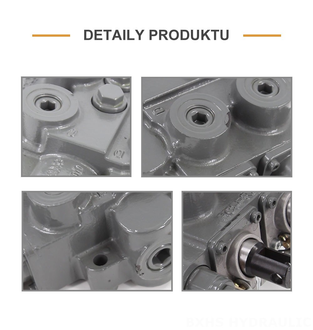 RD5200-H Ruční Šoupátko 2 Hydraulický regulační ventil