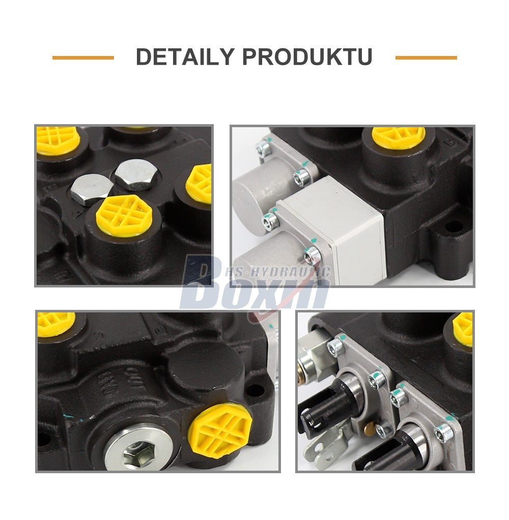 Industrial Grade RD5200NPT-QTW-OT Manual Hydraulic Valve with NPT Ports