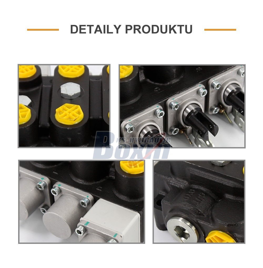 Wholesale Price RD5300NPT-QTW-2OT 3 Spool Hydraulic Valve from Manufacturer