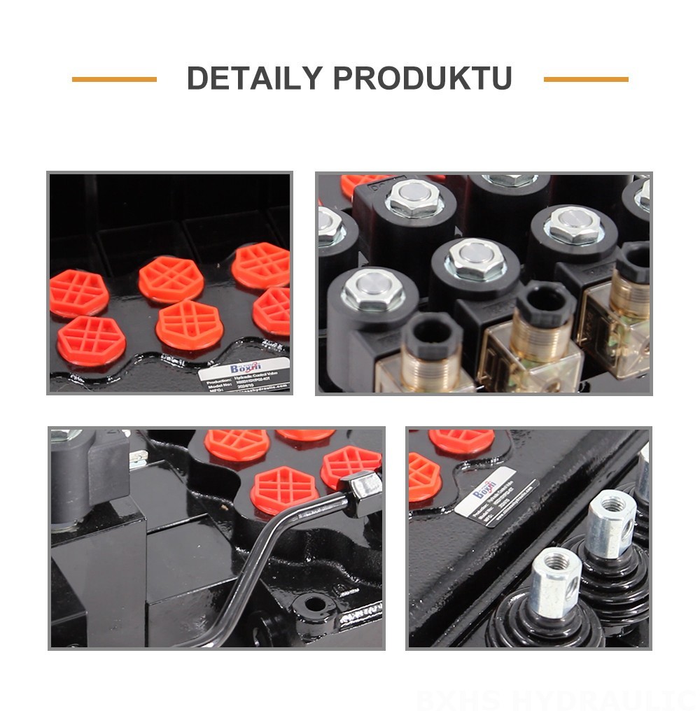SD11-PG2 Elektrohydraulický Šoupátko 4 Monoblokový směrový ventil