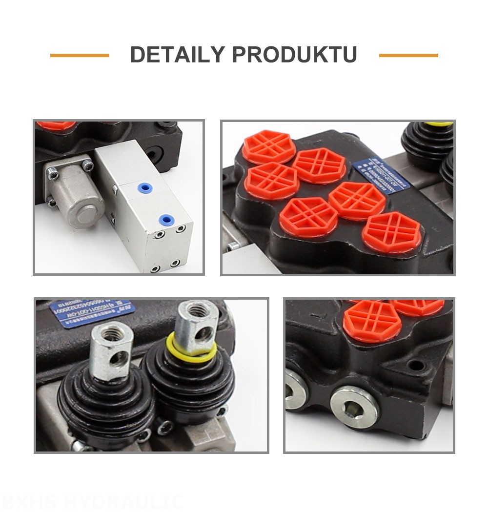 SD11 Ruční Šoupátko 1 Monoblockový směrový ventil