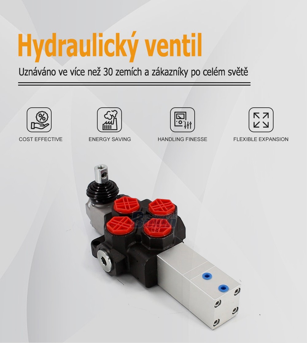 SD14Q-OT Pneumatický 1 cívka Monoblokový směrový ventil