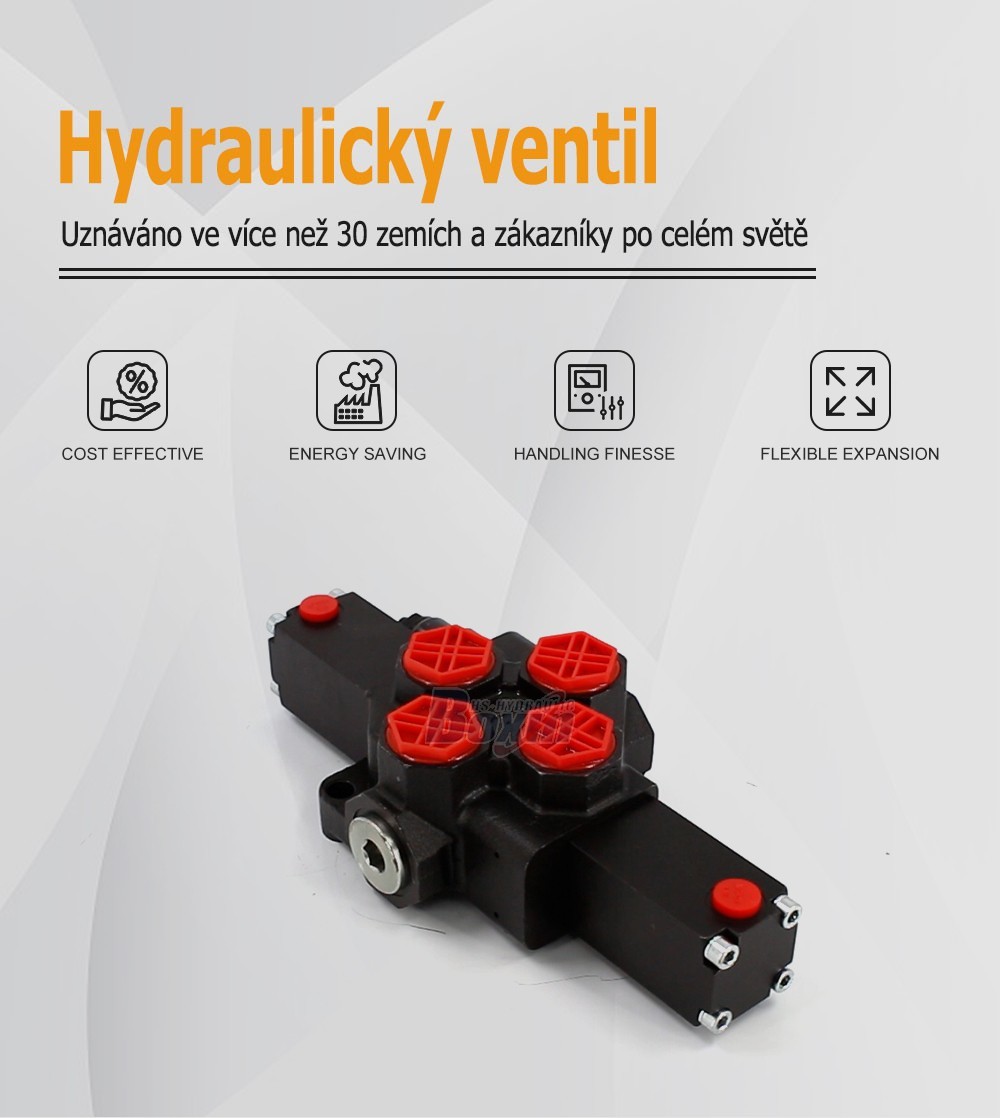 SD14Y-OT Hydraulický 1 cívka Monoblokový směrový ventil