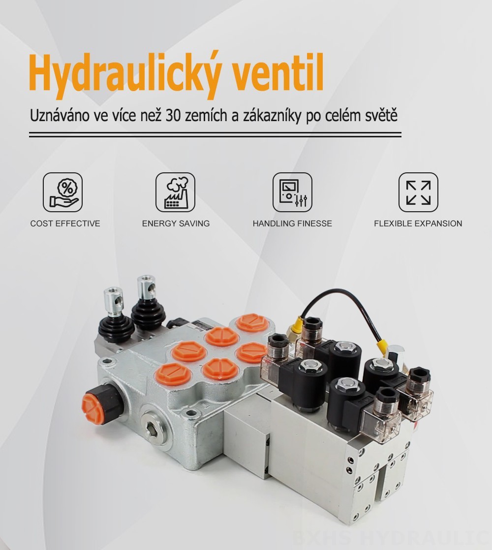SD18 Elektrický Šoupátko 2 Monoblokový směrový ventil