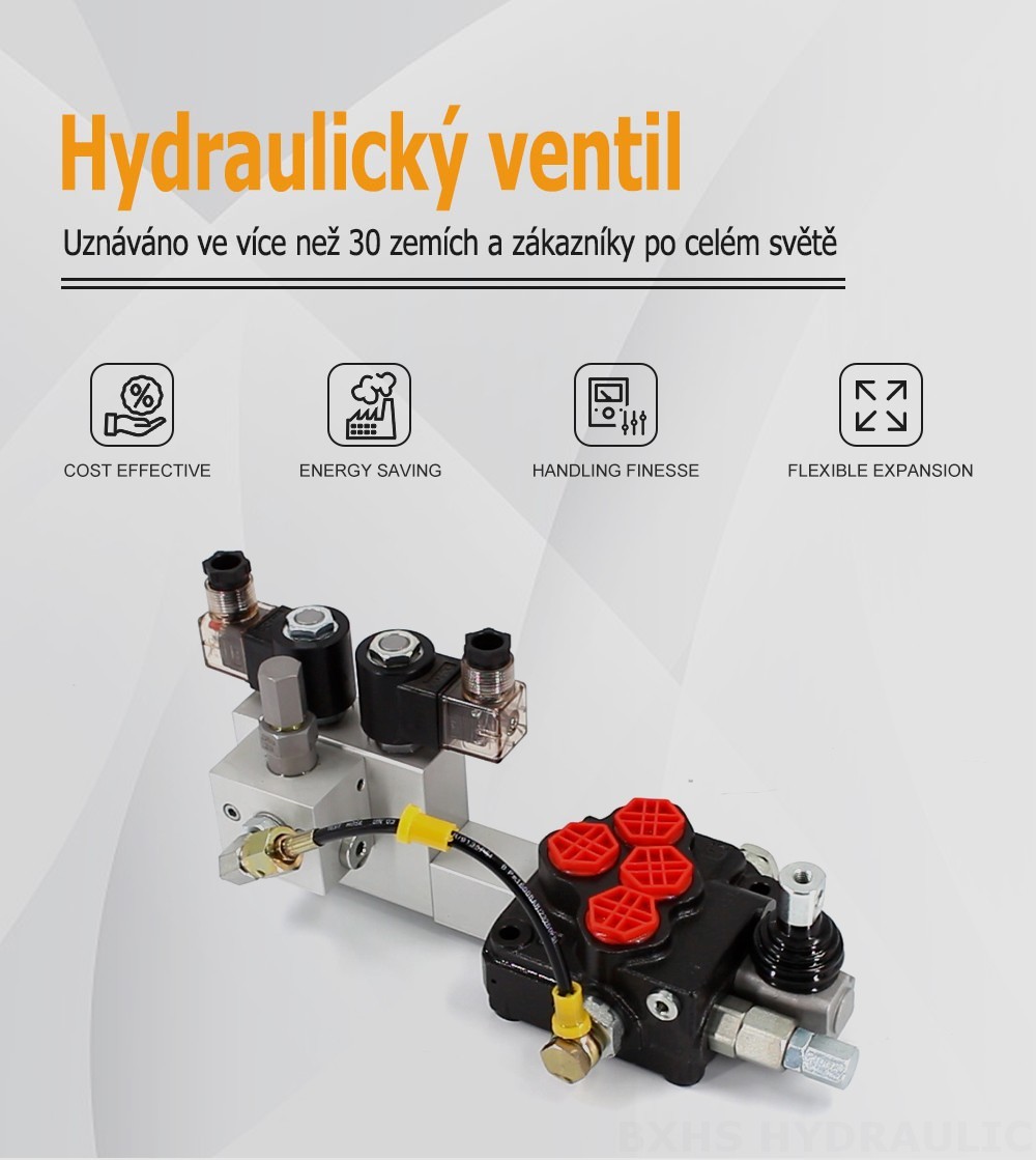 SD5 Elektrohydraulický Šoupátko 1 Monoblokový směrový ventil