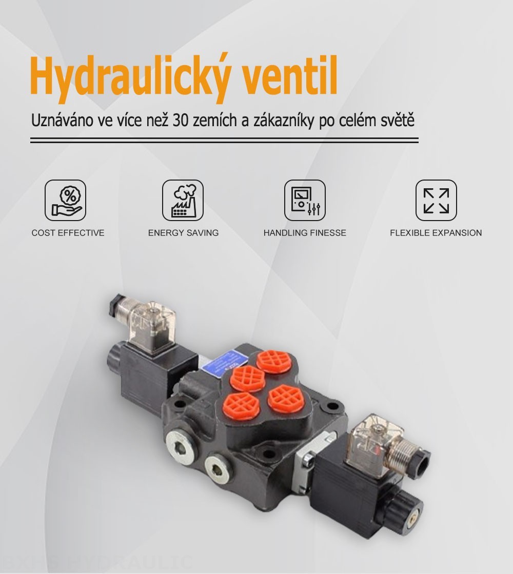 SD5 Solenoidový Šoupátko 1 Monoblockový směrový ventil