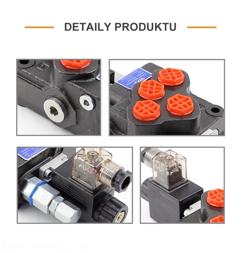 SD5 Solenoidový Šoupátko 1 Monoblockový směrový ventil