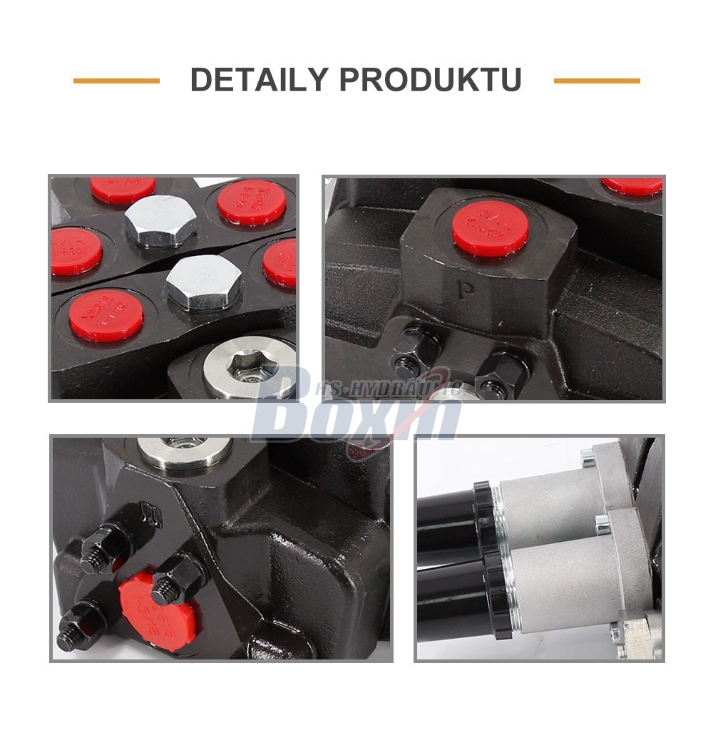 Durable SDS180T-2CB-OT 2 Spool Sectional Valve for Global Hydraulic Applications