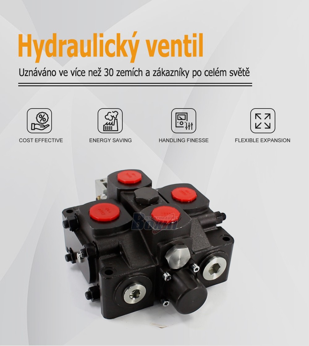 SDS380-OW Manual 1 Spool Sectional Directional Valve for Hydraulic Systems