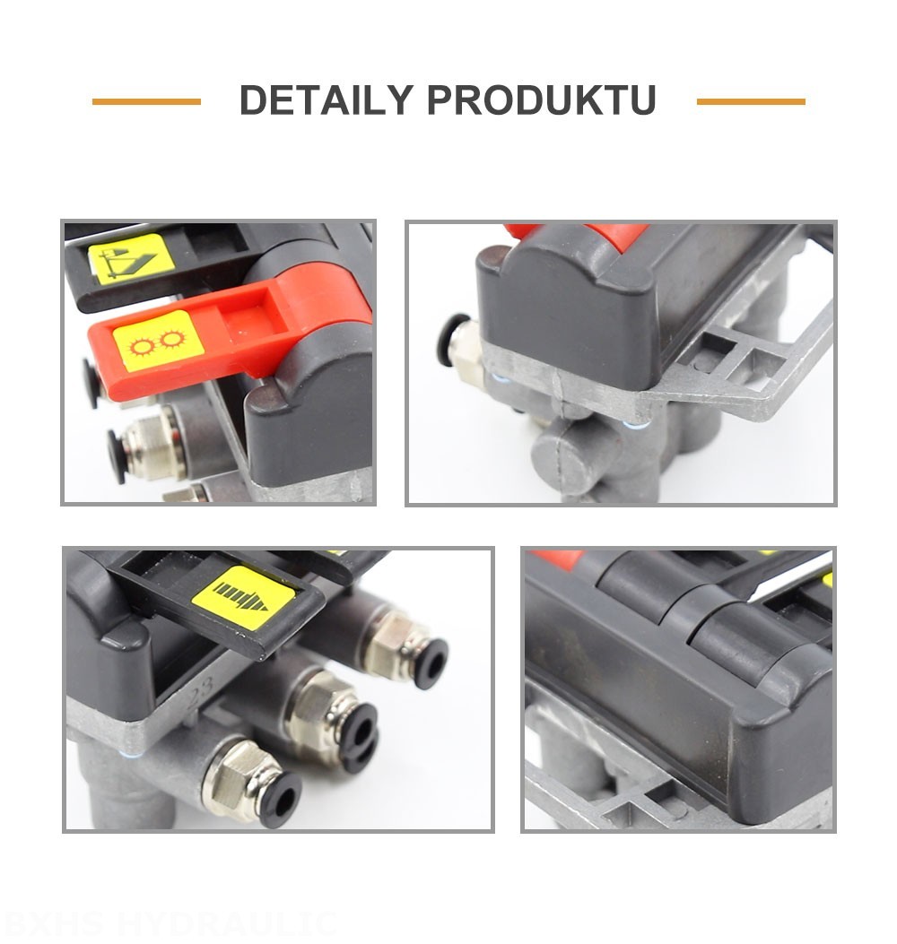 TC-4-TFLF Pneumatický Šoupátko 1 Hydraulický regulační ventil