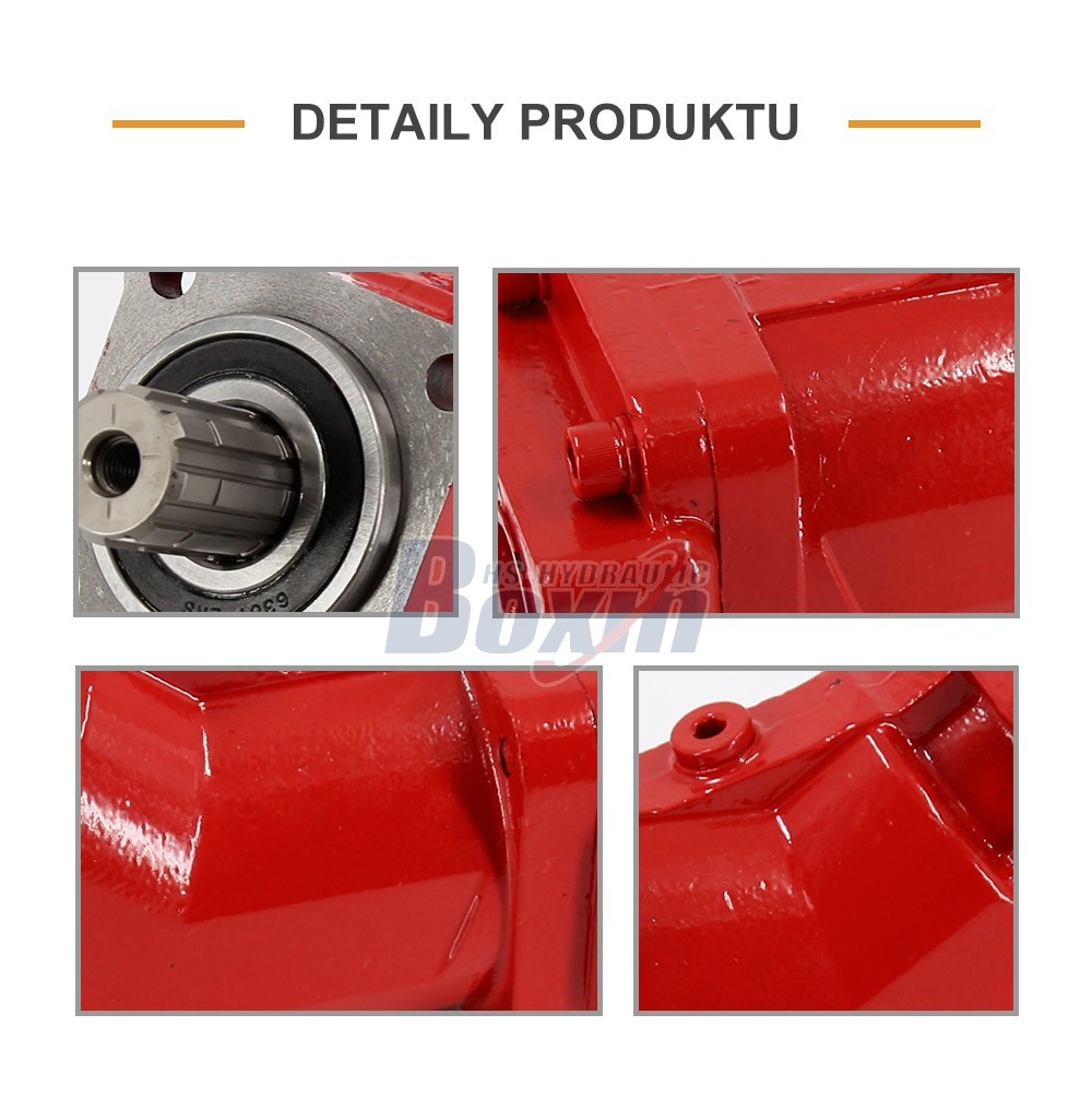 XPi-63L 63 cm³/ot. 38 MPa (5511 psi) Hydraulické pístové čerpadlo
