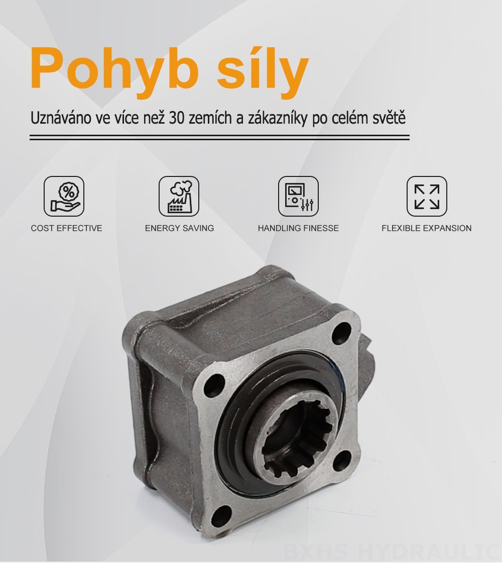 ZF50D 479.7 Nm 1:1 Vývodový hřídel
