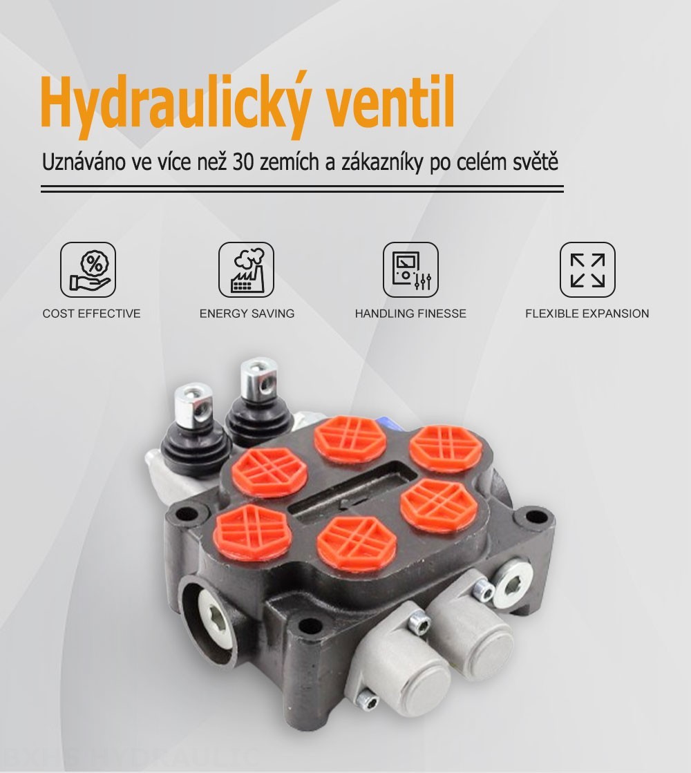 ZT20 Ruční Šoupátko 2 Hydraulický regulační ventil