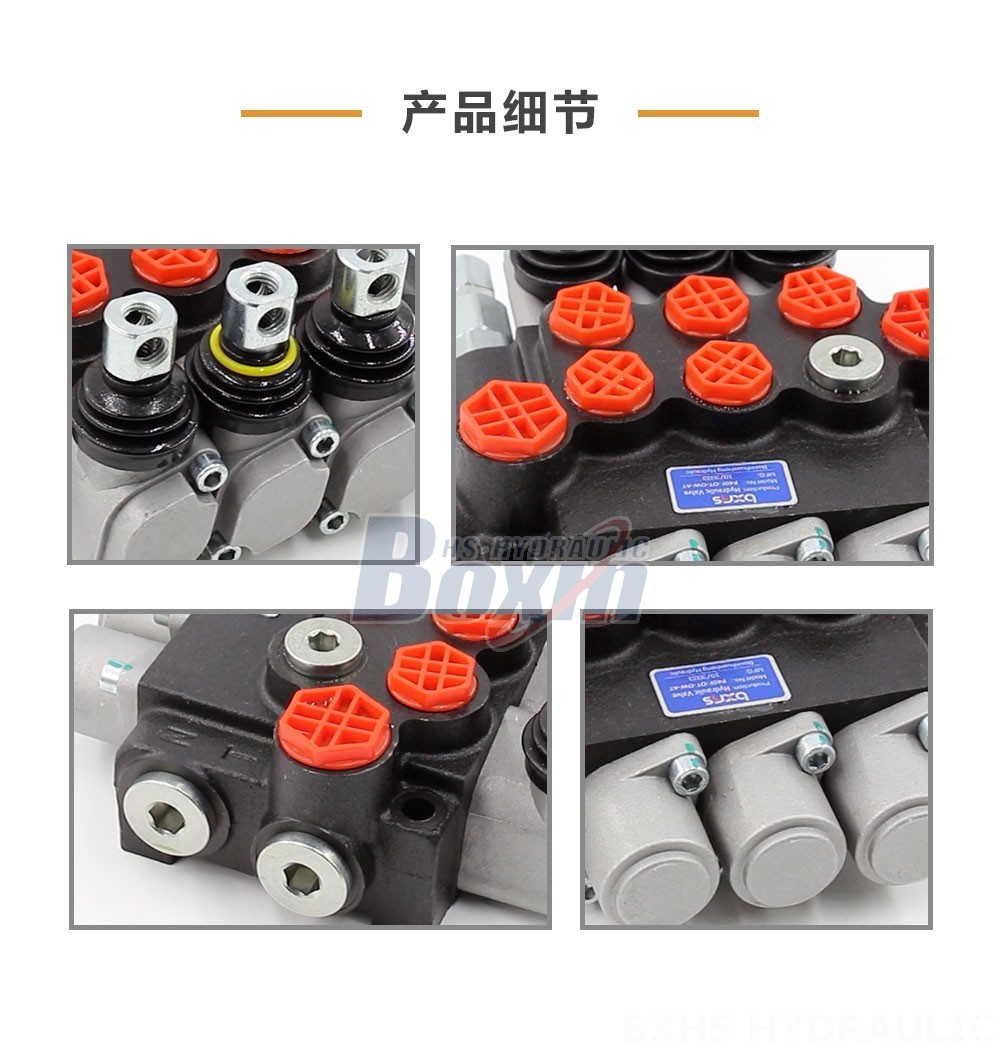 Manufacturer Wholesale Prices for P40 Manual 3 Spool Monoblock Directional Valve