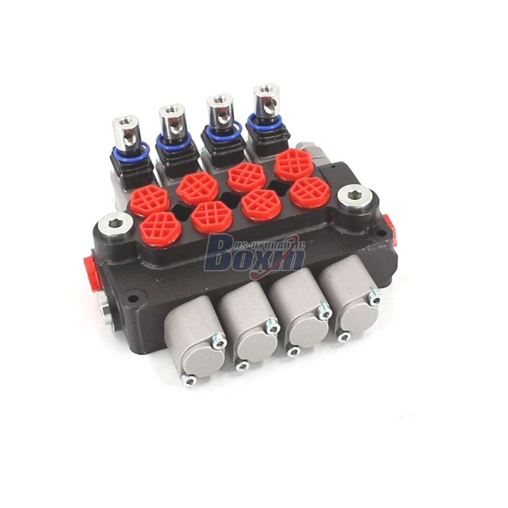 OEM and Private Label Customization for DCV20 4 Spool Monoblock Valve main image