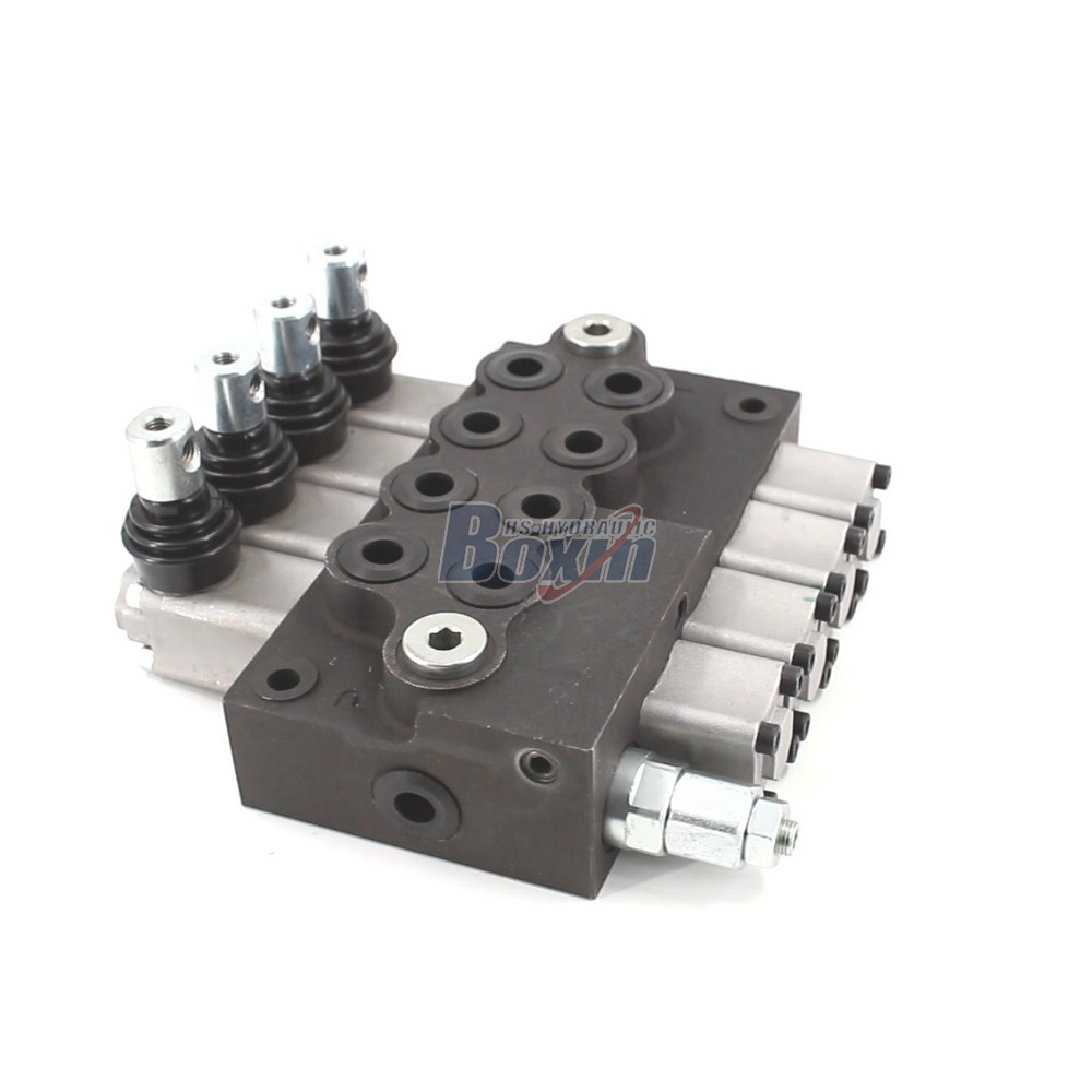 HS45 Manual 4 Spool Monoblock Directional Valve for Hydraulic Systems cover photo