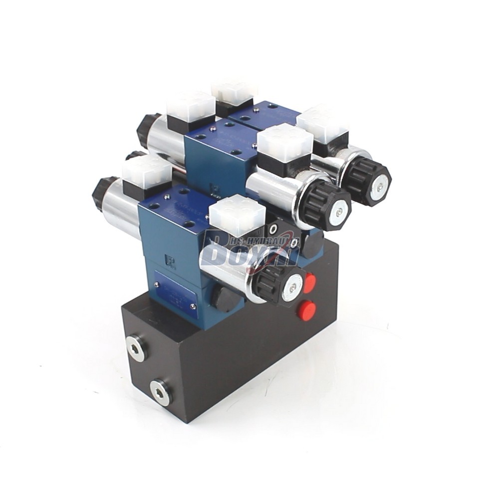 OEM/ODM Solutions for HSBS06 Solenoid 3 Spool Control Valves with Custom Branding main image