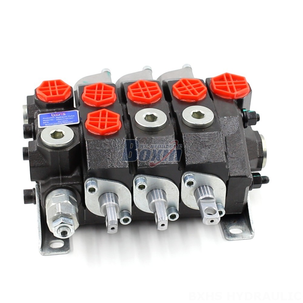 Manual 3 Spool Monoblock Directional Valve | Hydraulic Valve Manufacturer & Supplier main image