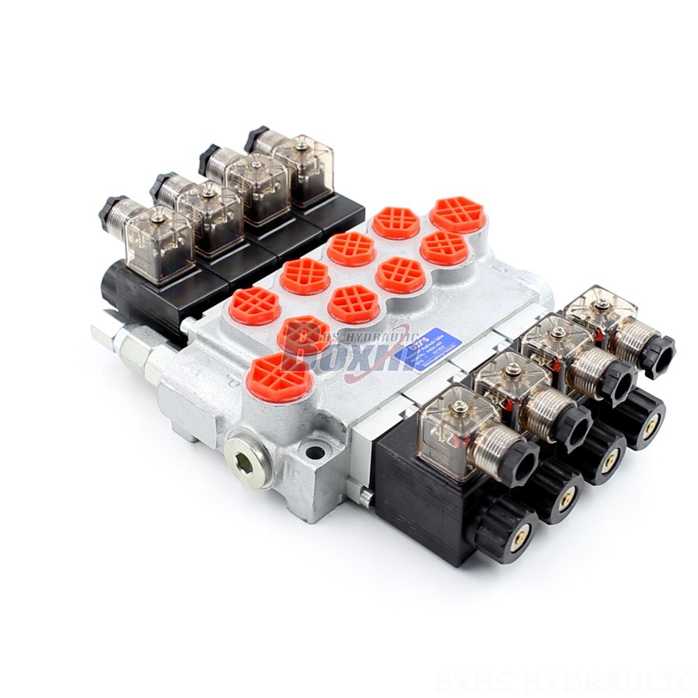 4-Spool Monoblock Directional Valve: Wholesale & OEM Services Available main image