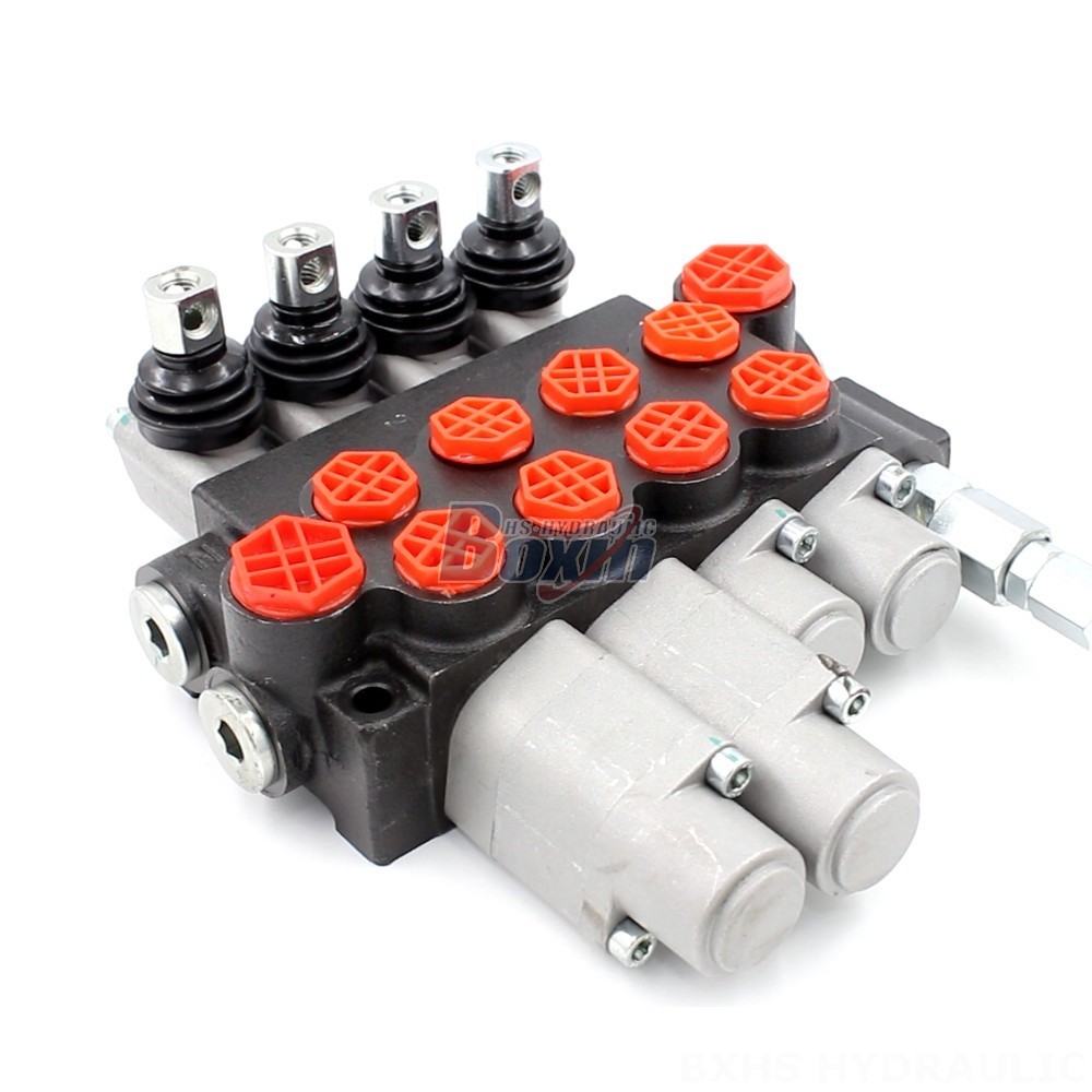 4-Spool Monoblock Directional Valve - P40-G12-G38-2OT-2QTW | Wholesale & OEM main image
