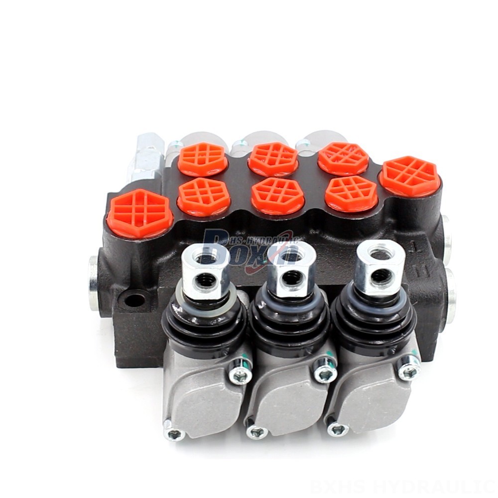 P40-G12-G38-3OT Manual 3 Spool Monoblock Directional Valve Manufacturer & Supplier main image