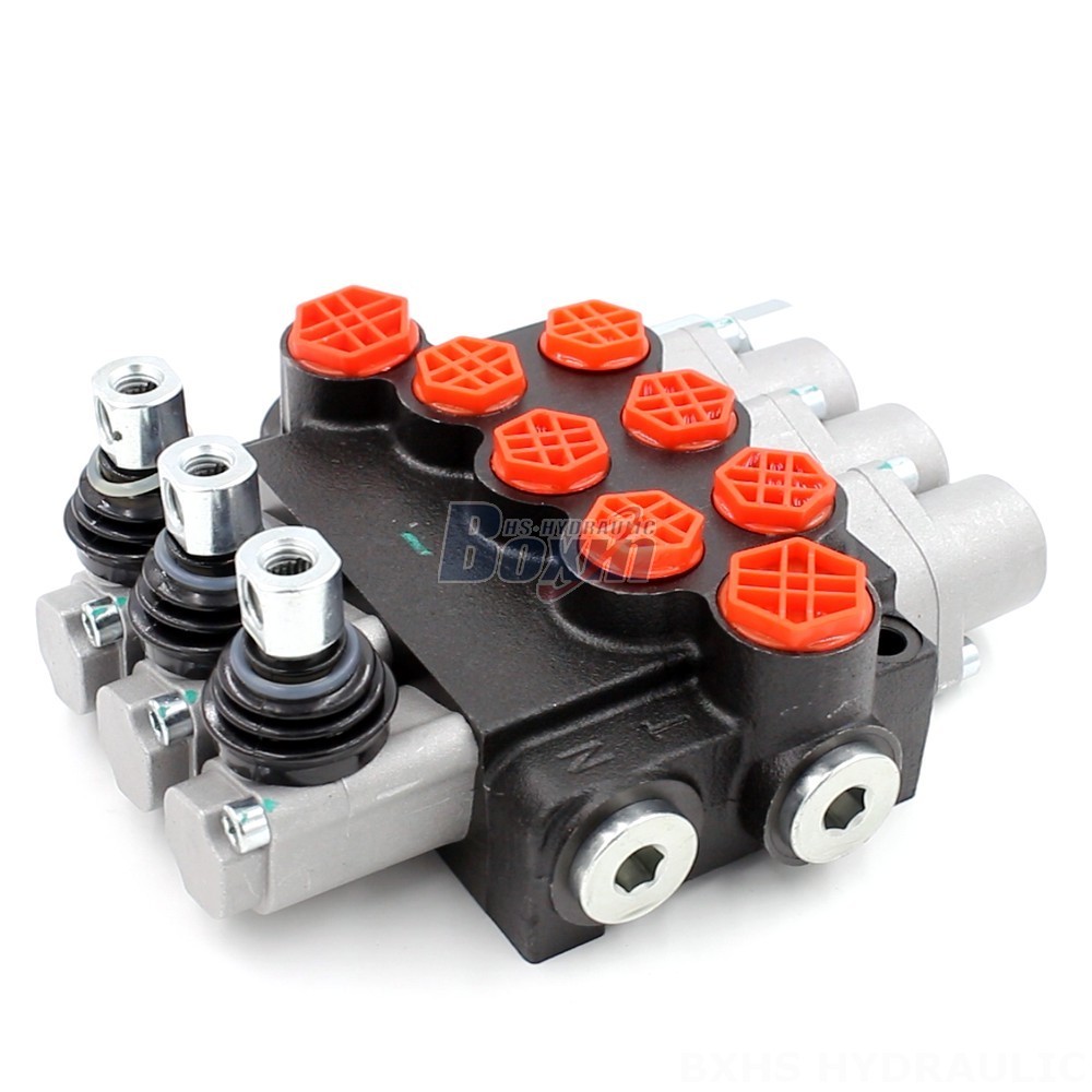 P40-G12-G38-3OT 3-Spool Hydraulic Directional Valve | Factory Direct & Customizable main image