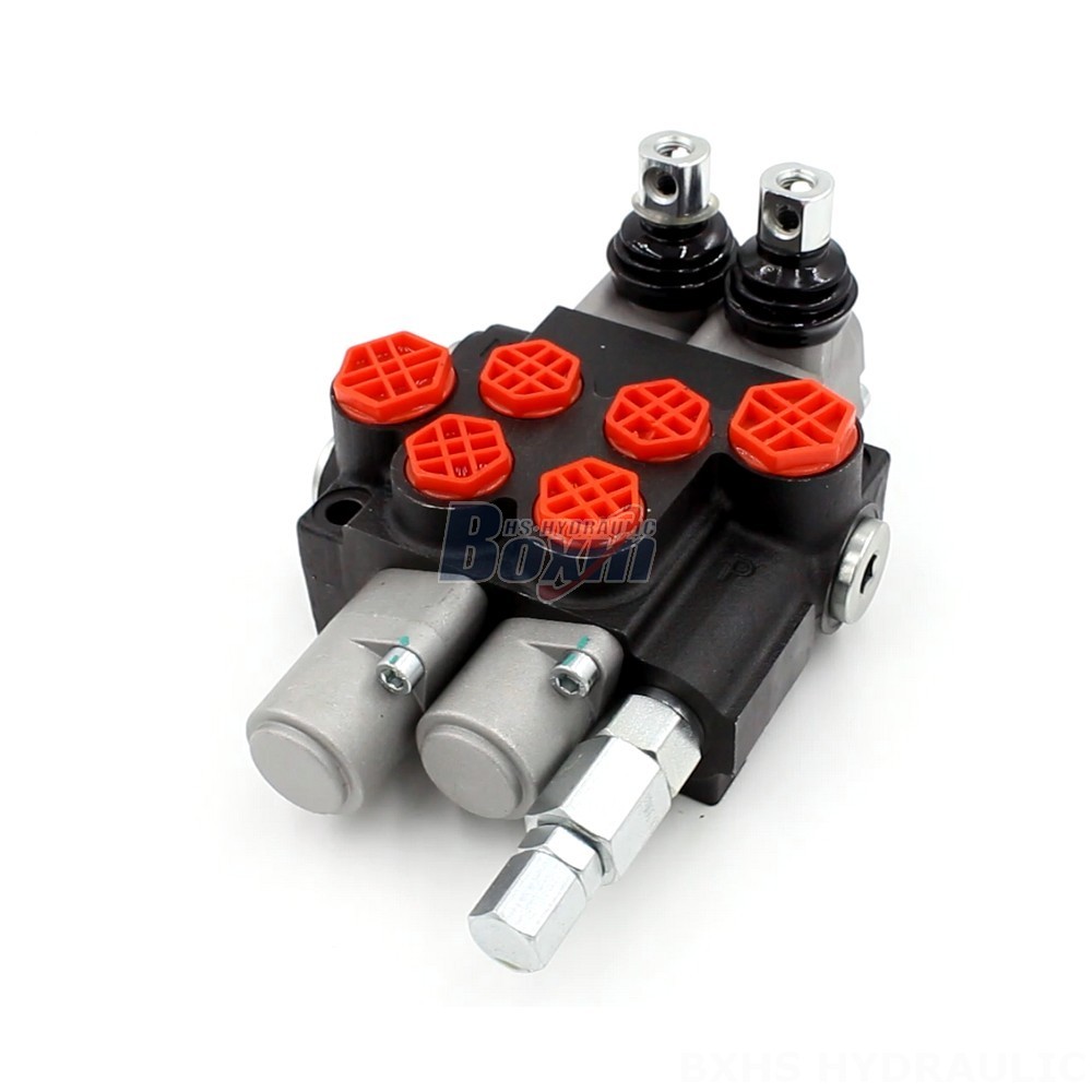 P40-G12-G38-OT-QTW Manual 2 Spool Monoblock Directional Valve Manufacturer cover photo