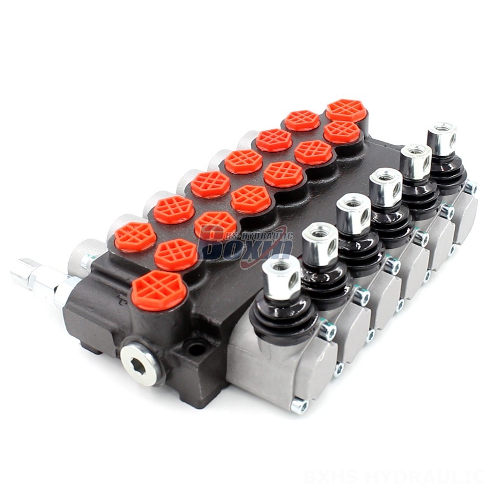 P40-G12-G38 Manual 6 Spool Monoblock Directional Valve | Manufacturer & Global Supplier main image