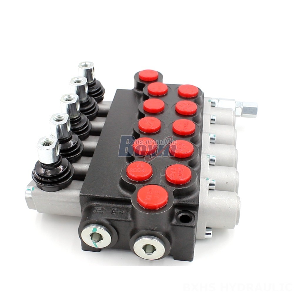 5 Spool Monoblock Valve: Optimized for High-Performance Fluid Control main image