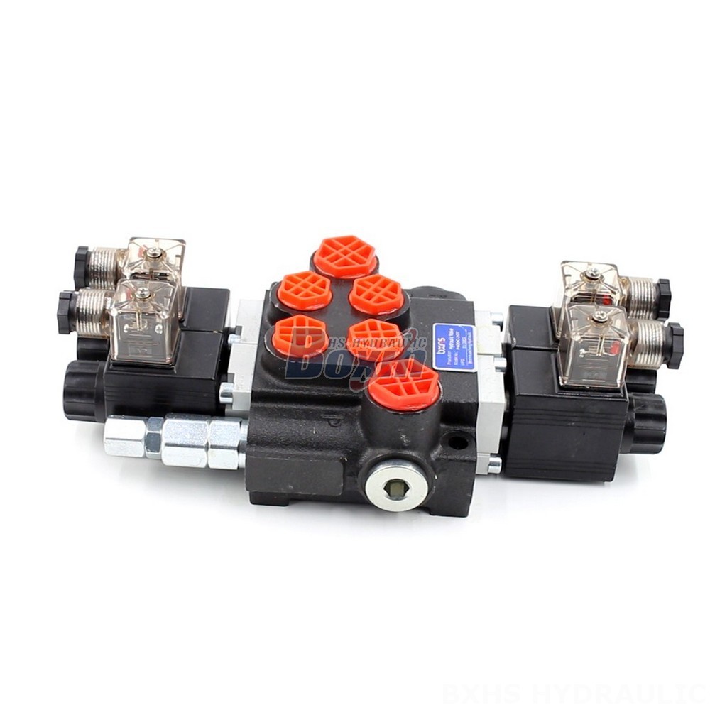 High-Performance P40 Solenoid 2 Spool Monoblock Directional Valves cover photo
