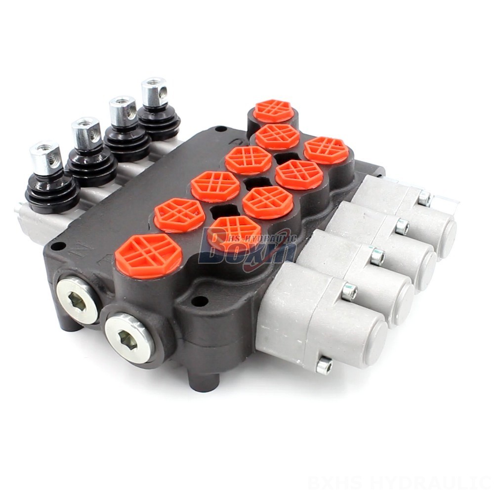 P80-G12-G34-OT Manual 4 Spool Monoblock Directional Valve: Manufacturer & Global Supplier cover photo