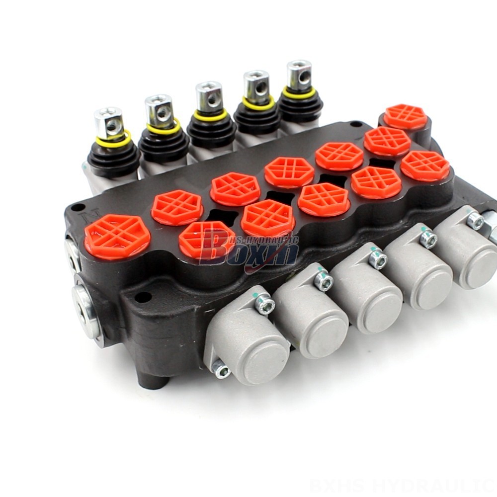 Bespoke Hydraulic Solutions: Customizable P80-G12-G38-OW 5 Spool Directional Control Valves cover photo